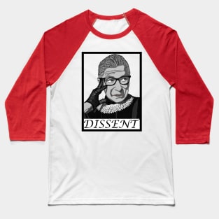 RBG Dissent Baseball T-Shirt